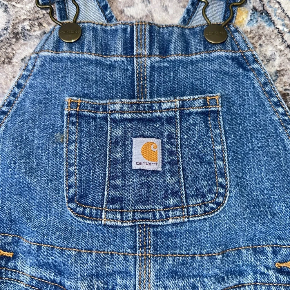 Carhartt Denim Overalls 4T - Picture 4 of 4
